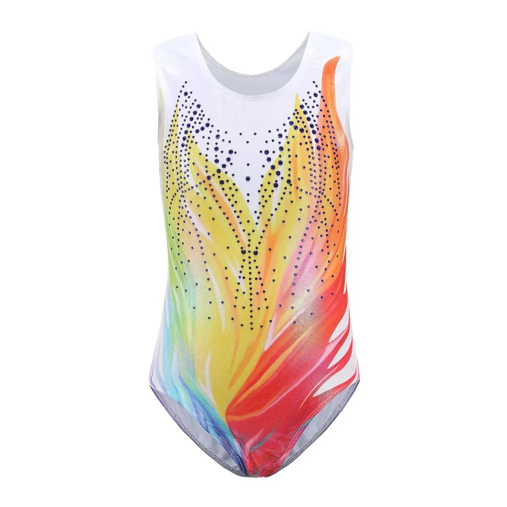 

Sleeveless Ballet Dance Kids 5-14 Years Dancewear for Girls Leotards Athletic Gymnastics