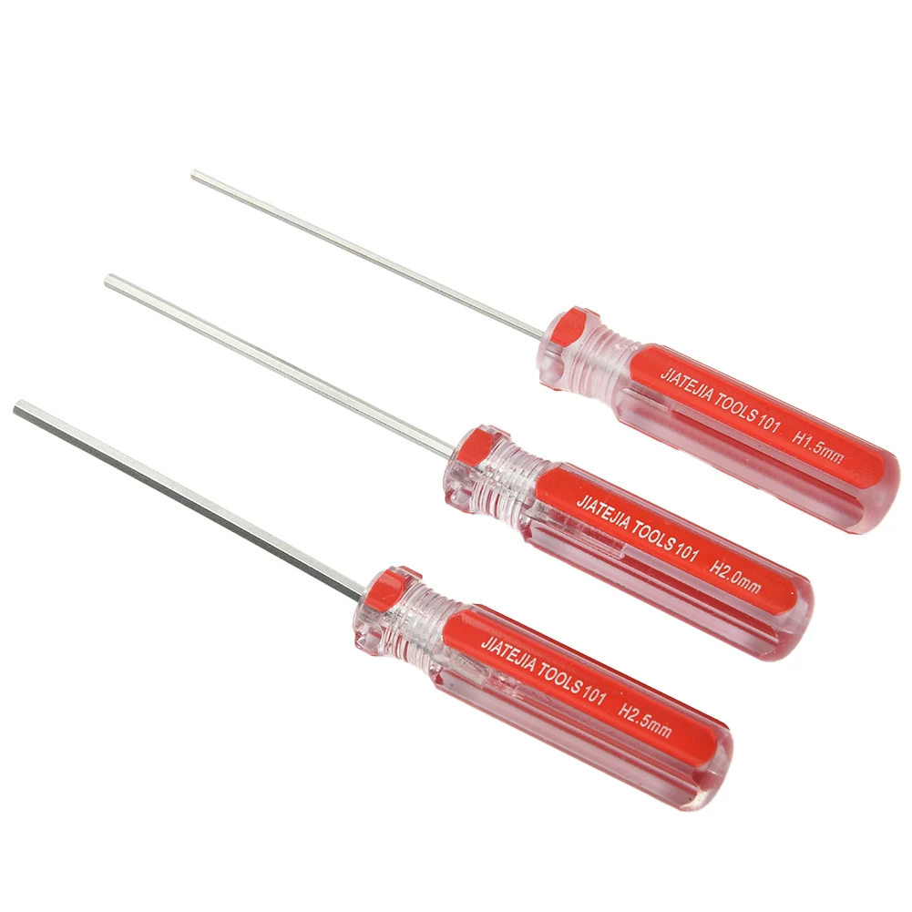 1pc Hexagon Schraubendreher 1,5/2/2,5/3/4/5/6mm Hex schraube Fahrer Magnetische Schraubendreher Für Elektronik Spielzeug Modelle Möbel Reparatur – Detail 3