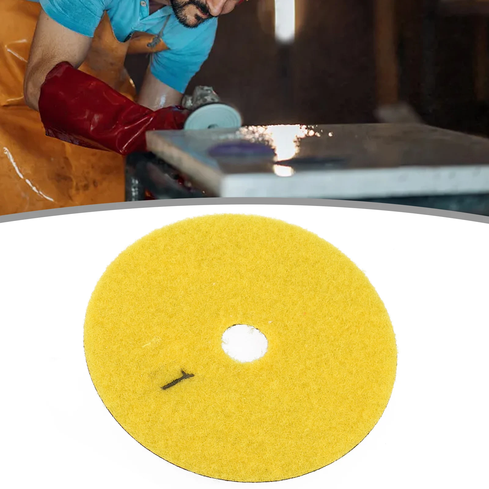 4 Inch 100mm Diamond Dry Polishing Pad Flexible Sanding Disc For Granite Marble Polish Power Tool Replacement Accessories 3 pieces 100mm diamond flexible wet