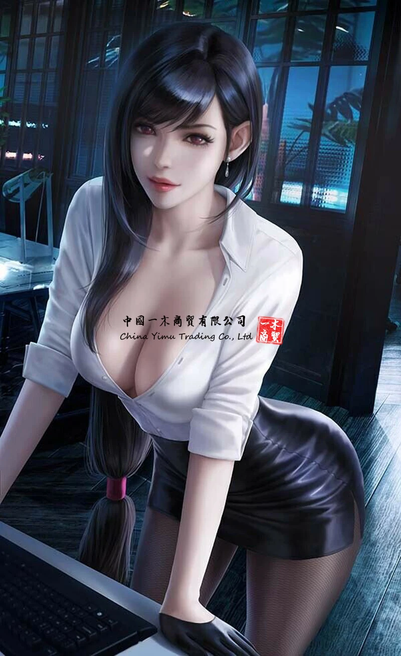 

Anime Girl Canvas Art Poster Decor Wall Prints Card Tube Packing