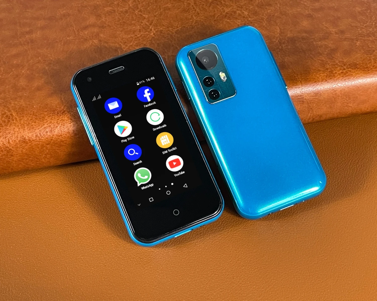 SERVO S22 mini Smartphone 2.5" Screen 2 SIM Card Android Quad Core Google Play Store 1GB 8GB GPS Cute Small Celular Mobile Phone