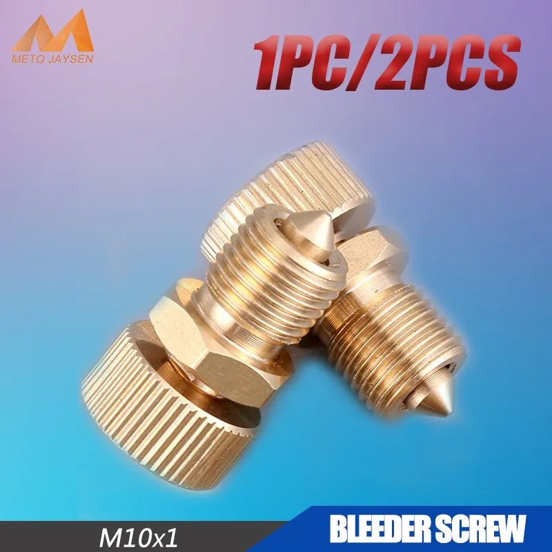 High Pressure Pump 300bar 4500psi Copper Air Bleed Screw Safety Bleeder