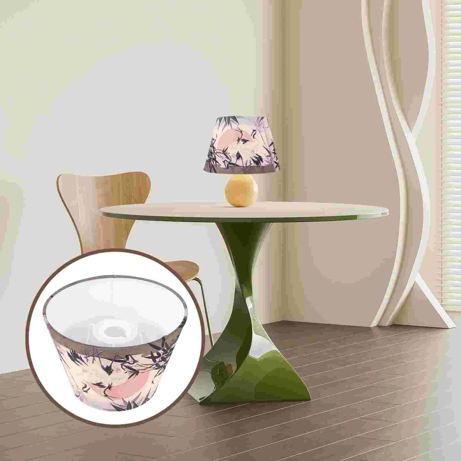 

Household Lampshade Wear-resistant Fabric Lampshade Tabletop Lamp Shade Ceiling Light Cover