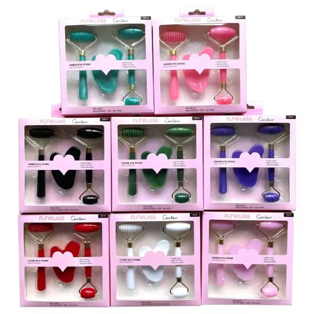 翡翠ローラーマッサージャー | フェイスジェイドローラー | ファシア