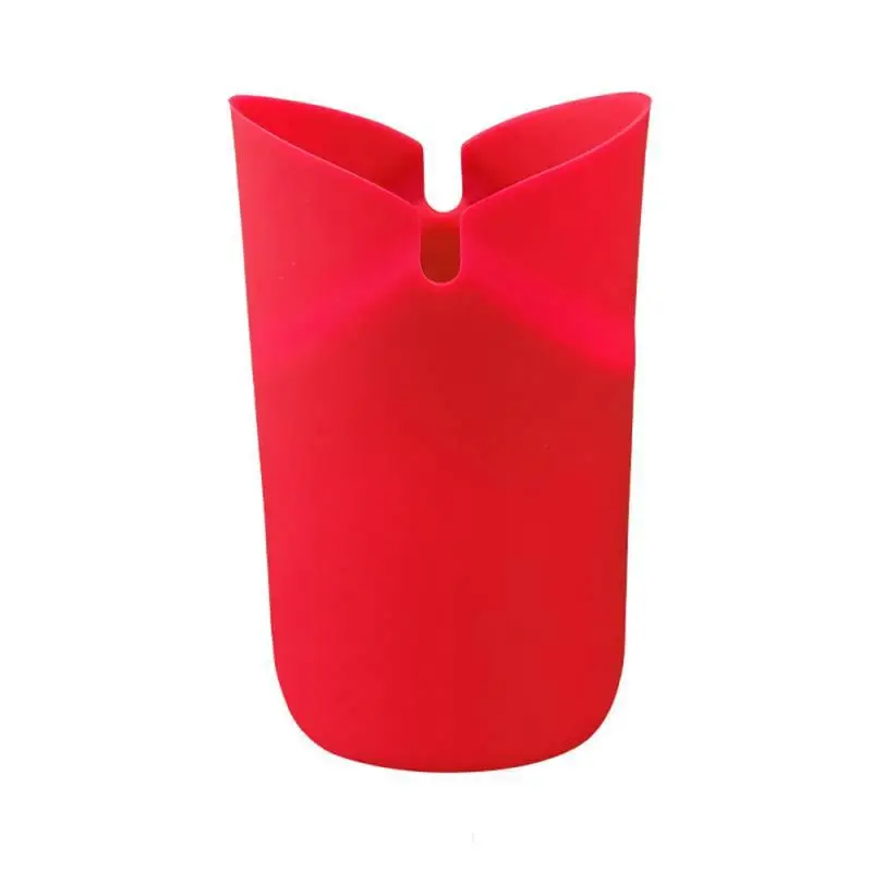 Secchio Per Popcorn Popcorn Microonde Pieghevole In Silicone Rosso Cucina Di Alta Qualità Strumenti Facili Secchio Per Popcorn Ciotola Maker Kitchen A