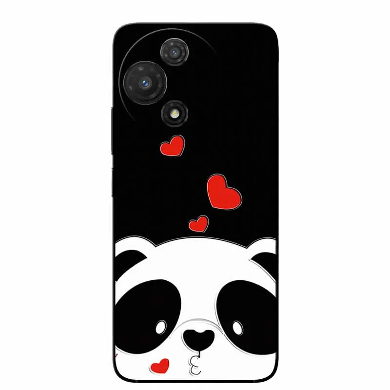 3D Cartoon Embossed Retro Silicone Case with Anime Bumper