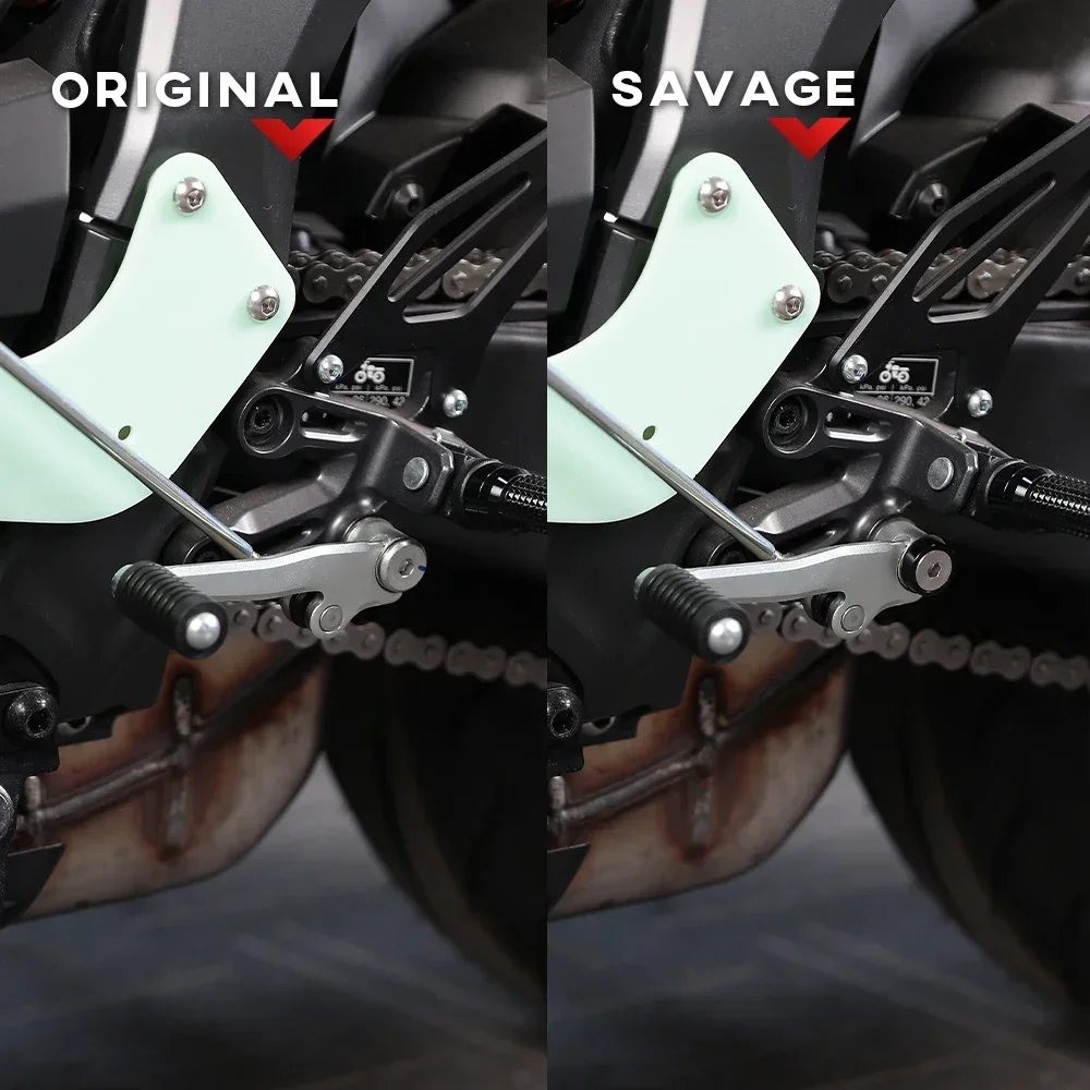 ハンドルバーペダル,ヤマハMT07, FZ-07,xsr700,2021, 2022, 2023, 2024