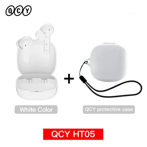 QCY HT05 ANC Wireless Earphone 40dB Noise Cancelling Bluetooth 5.2 Headphone 6 Mic ENC HD Call TWS Earbuds Transparency Mode - Image 23