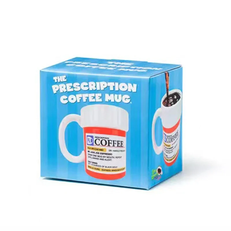 Prescription Coffee Mug - فنجان قهوة بوصفة طبية