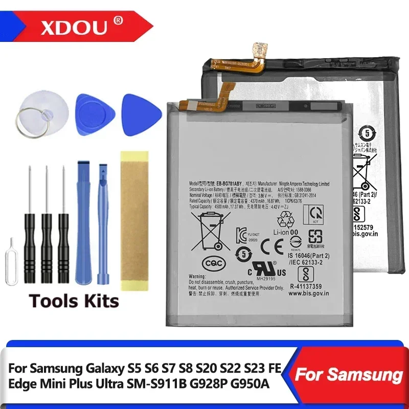 XDOU Premium Smartphone Battery with Tool Kit