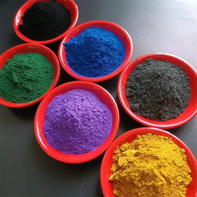 13 Color Iron Oxide Pigment 200g/bag Cement Color Mixing Floor Tile Pavement Terrazzo Floor Powder iron oxide pigment