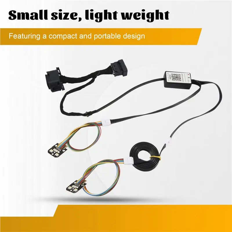 [ABFI】 BMW X3 Pre LCI G01 X4 G02 X3M F97 Pre 2018-2021용 RGBW RGB 멀티컬러 LED 보드 DRL 모듈 주간 주행등