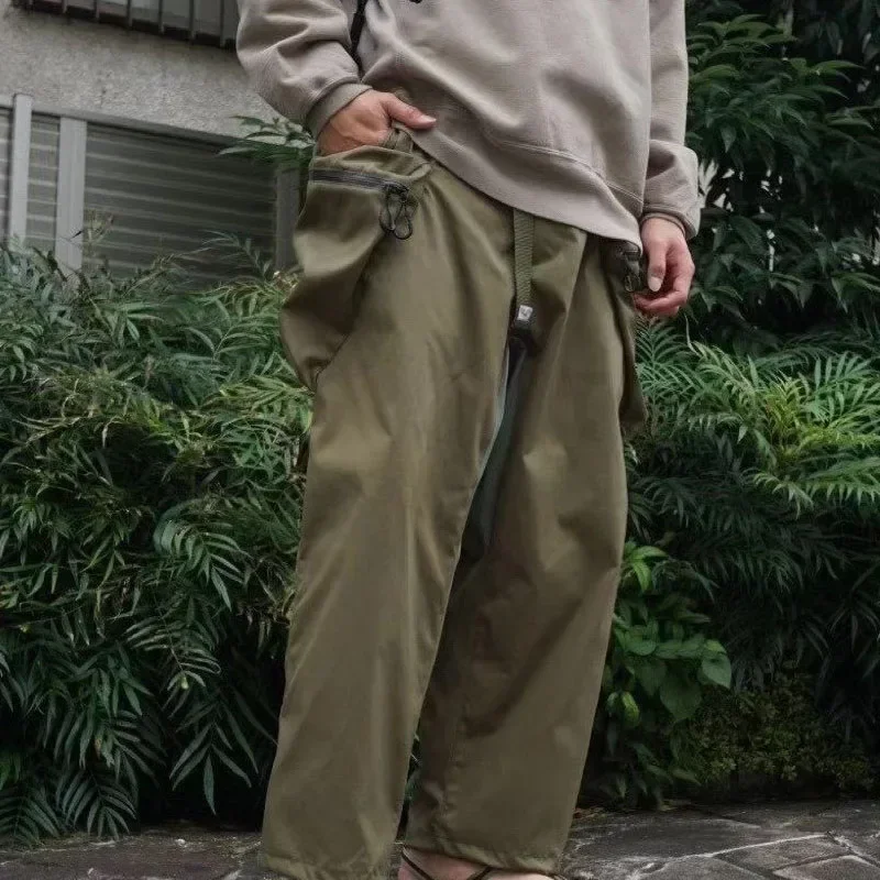 

COMFY 22ss Waterproof Functional Big Pocket Outdoor Cargo Pants for Men Trendy Japanese Trousers New Arrival