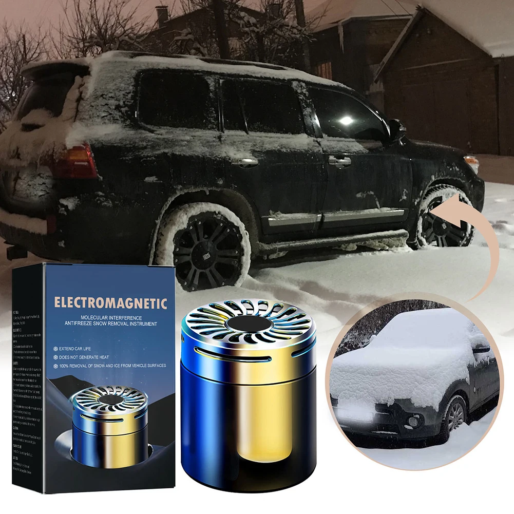 Portable Vehicle-Mounted Microwave Molecular Deicer, Portable Diffuser for  Aromatherapy Cup, Molecular Interference Antifreeze for Snow Clearing,  Vehicle Microwave Defroster Instrument 