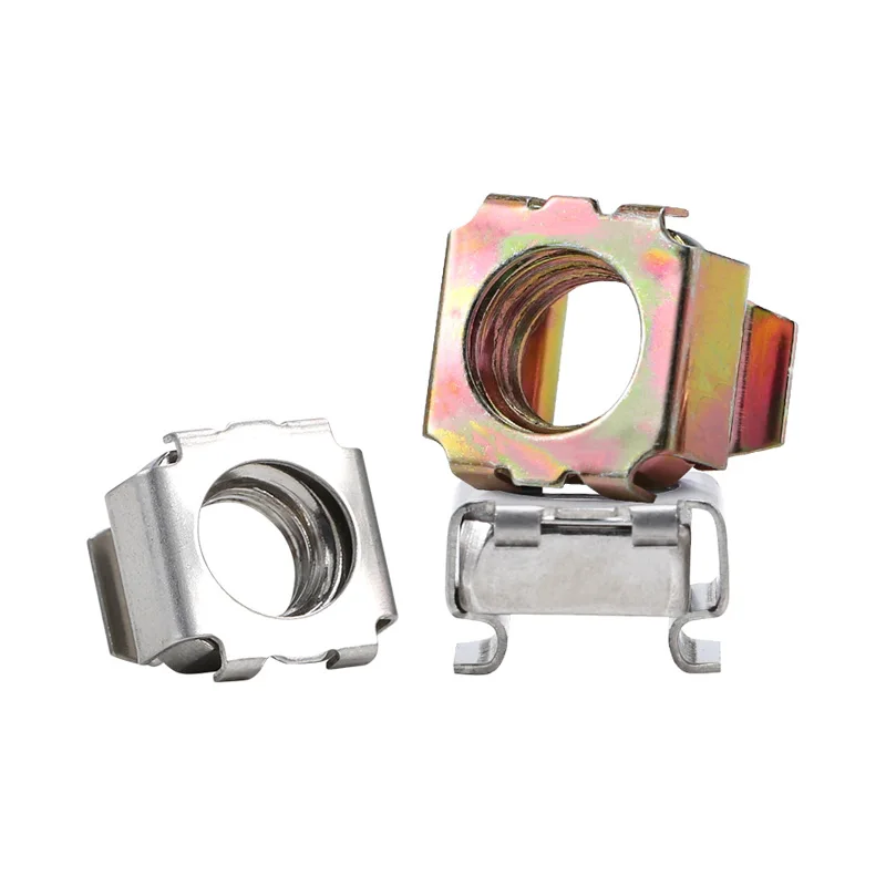 Set Di Dadi A Gabbia In Acciaio Rivestimento In Nichel M6 Con Vite E Rondella M6 * 20mm - Foto 12