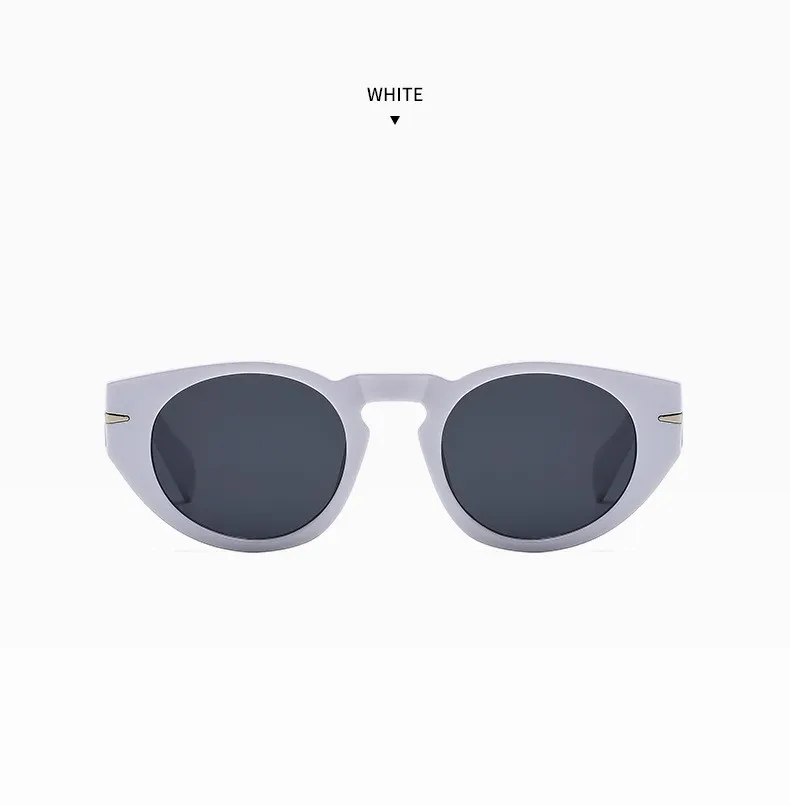 Gafas de sol redondas para hombre y mujer estilo retro uv400_voghion.com