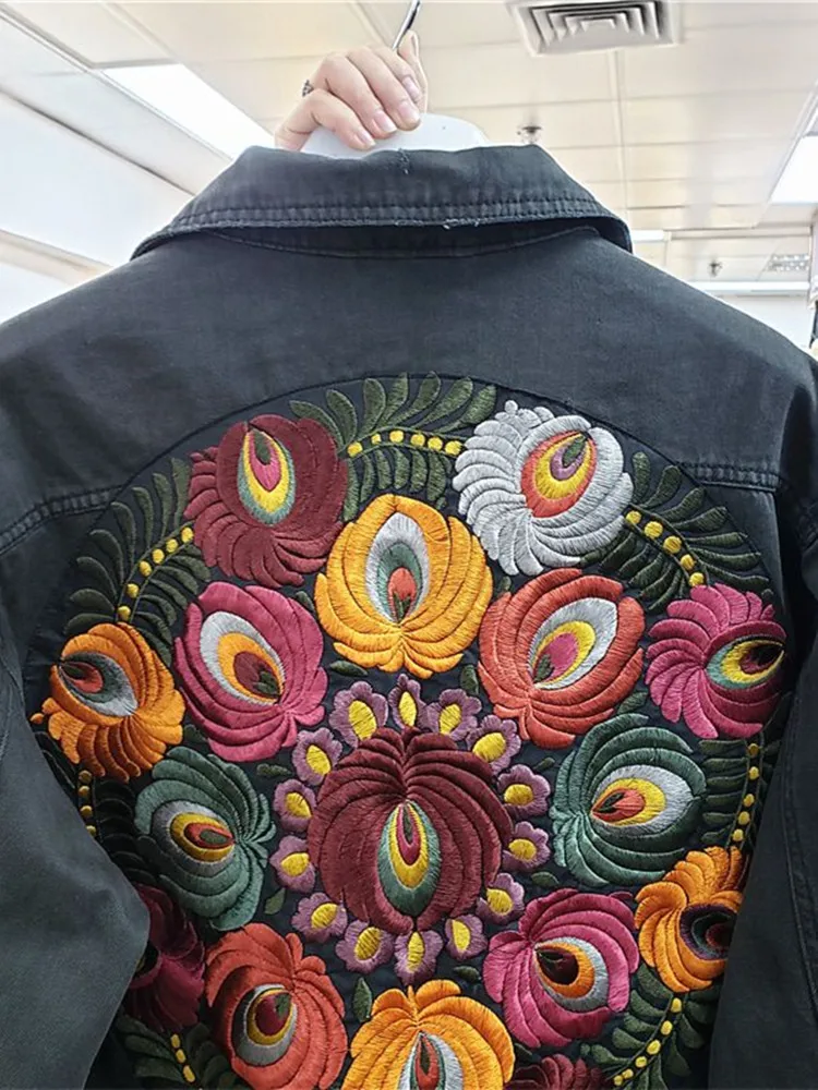 【紫陽花】Everyday Denim Jacket Sサイズ Premium Denim Jacket Acid-washed Unisex – BOBSON JEANS