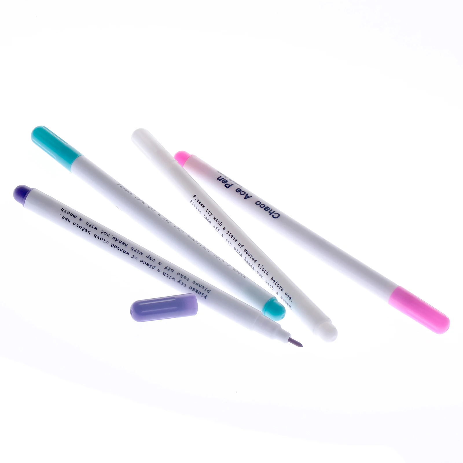 

1pc 4 color Water Erasable Marker Pen Fabric Marker Design Effect Writing Pens Color Stationery Office School supplies