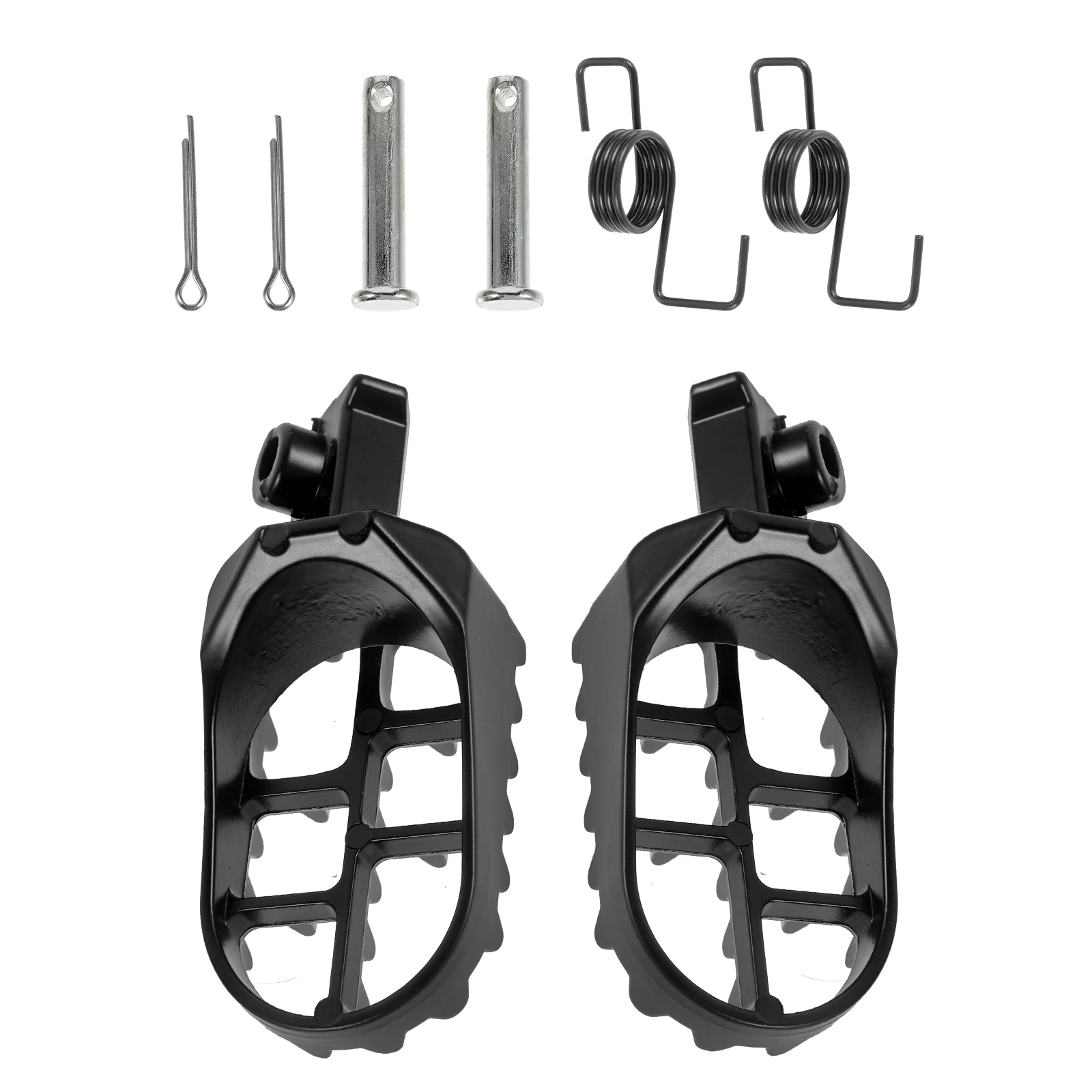

Footpeg for Dirt Bike Off-road Motorcycle Accessories Modified Aluminum Alloy Pedals Black Front Rest Part