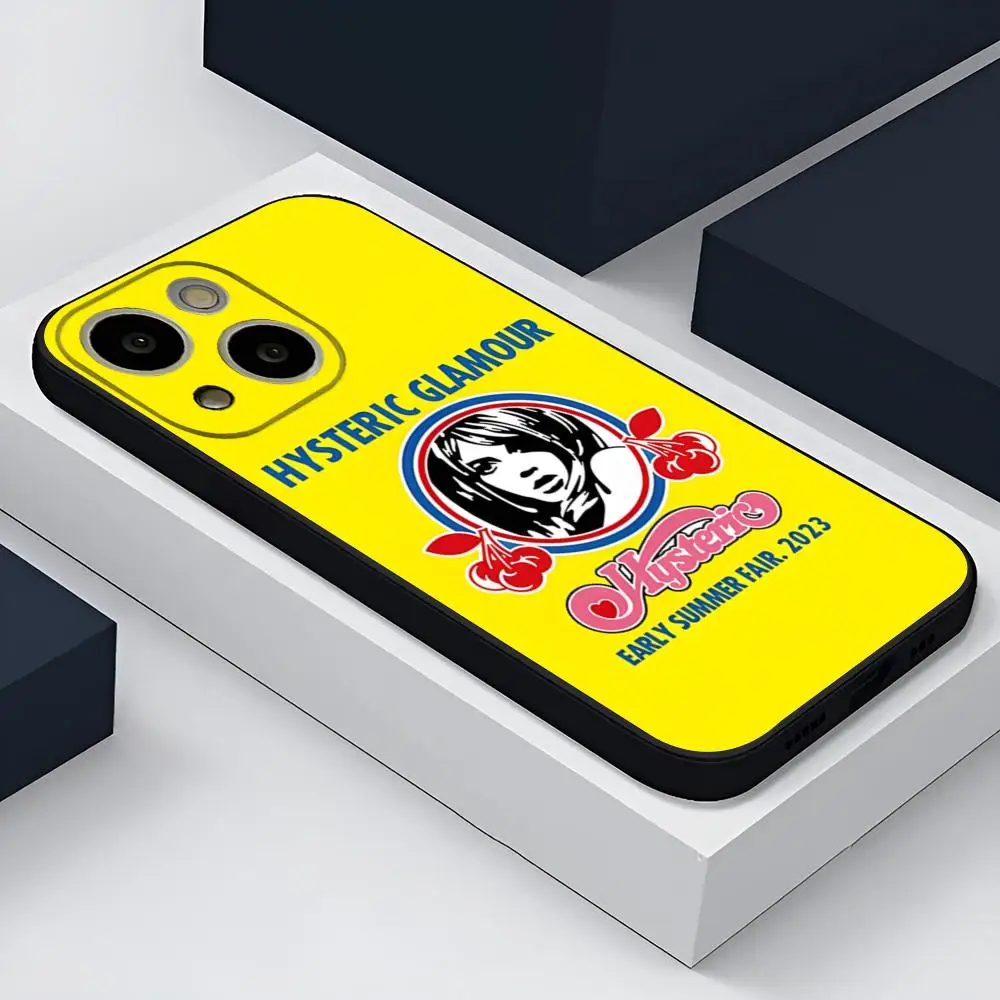 HYSTERIC GLAMOUR iPhone16 PRO ケース Hysteric Glamour Phone Case For 15 Pro Max Iphone 14 16 Pro 12 13