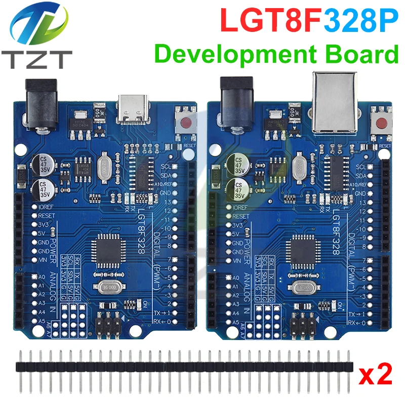 TZT 1/3 Stück LGT8F328P TZTUNO R3 CH340G Entwicklungsboard 16Mhz Für Arduino TZTUNO R3 Ersatz ATmega328P