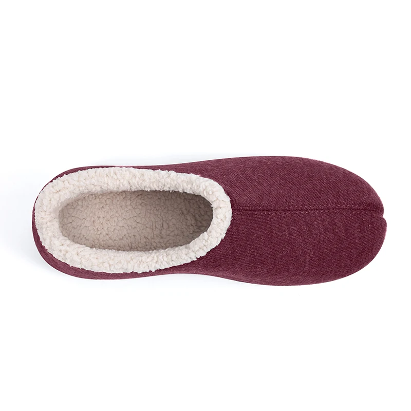 Comwarm Warm Fuzzy House Slippers For Women Indoor Soft Sole Non-slip Plush Slides Cozy Memory Foam Slippers Fluffy Cotton Shoes 6