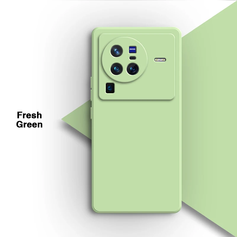 Premium Soft Liquid Silicone Shockproof Phone Case with Camera Protection
