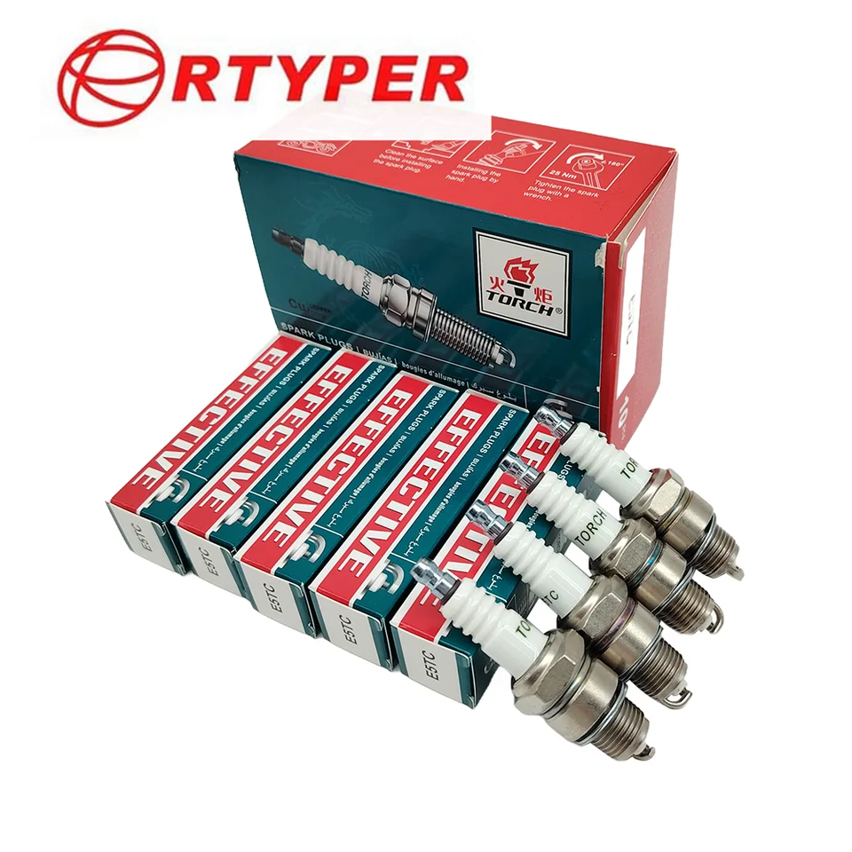 Candela Accensione TORCH E5TC, Sostituta Per BPR5HS, BP5HS, WR8BC, W16FPR-U, Filetto 14mm, 1 Pezzo - 2
