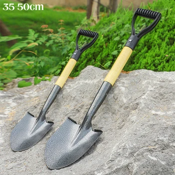 50cm Mini Manganese Steel Digging Shovel 1