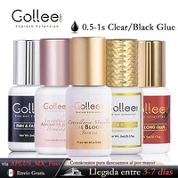 Gollee 1s Dry Eyelash Bond Mixed floral fragrance Eyelash Extension Glue with Bonder Glue Lash Fast Accelerator Waterproof Bond 1