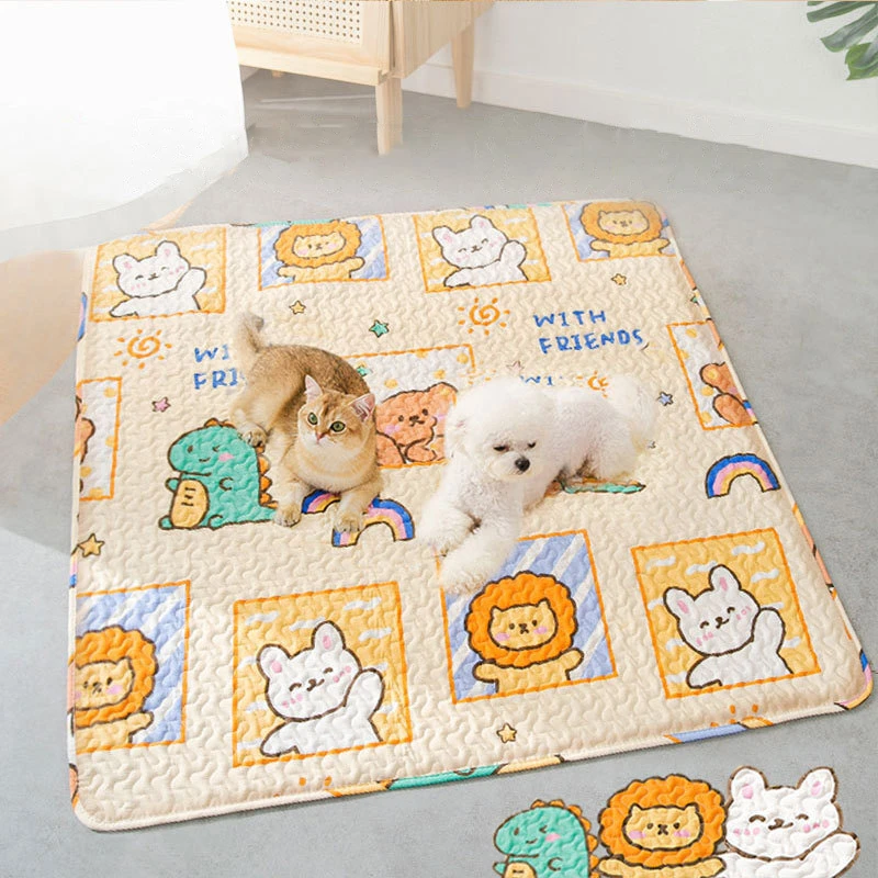 Dog Mats for Floors Pet Playpen Kennel Crates Mat Cat Puppy Cushion