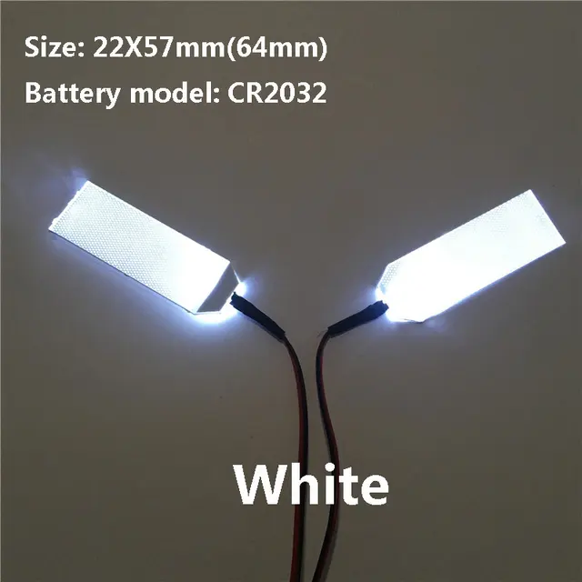 Cosplay LED Light Patch Eye Kit DIY Mask Costume Anime RGB Helmet Light