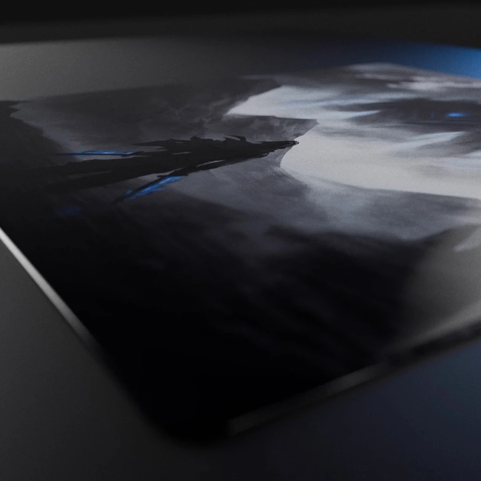 Tekkusai Phantom Glass Gaming Mouse Pad Copy Upgrade Coated Smooth