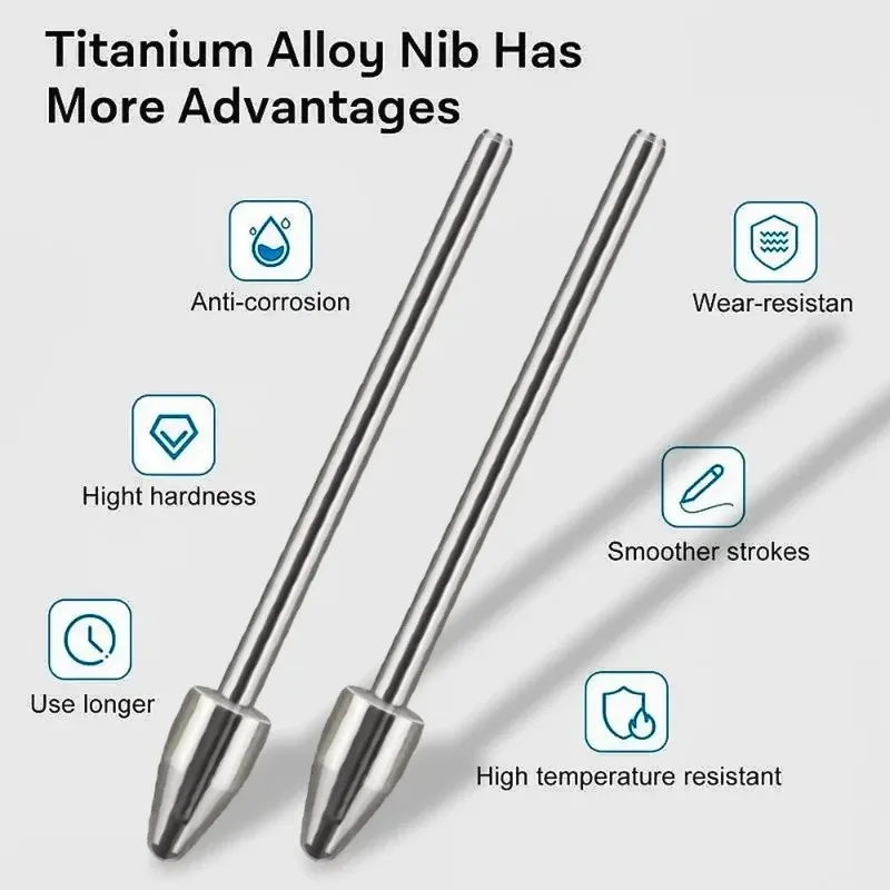 Premium Metal Stylus Nib with Pressure Sensitivity