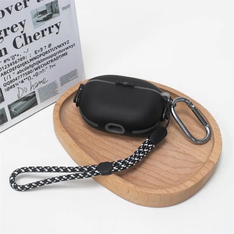 Custodia Impermeabile In Tpu + Pc Per Beat Studio Buds Custodia Antiurto Anti-Perso Con Custodia Per Auricolari Di Lusso Con Cordino Portachiavi