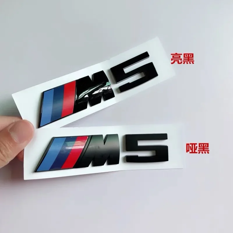 BMW M5 Stickers Trunk Badge For BMW M5 E34 E36 E61 E39 E60 E90 E92 E93 F10 F20 F30 G20 G30 Auto Decoration Accessories