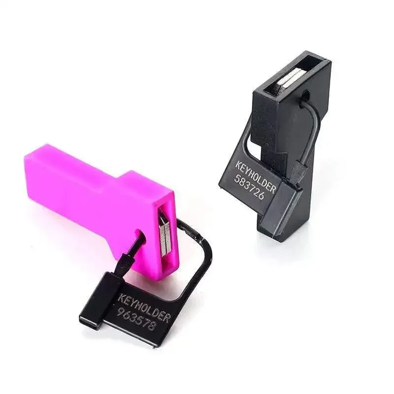 Sex Toys Accessories Chastity Cage Key Storage Box Safe Aldult Game Anti-Cheating Unlock Keyholder With One-Time PC Coded Lock