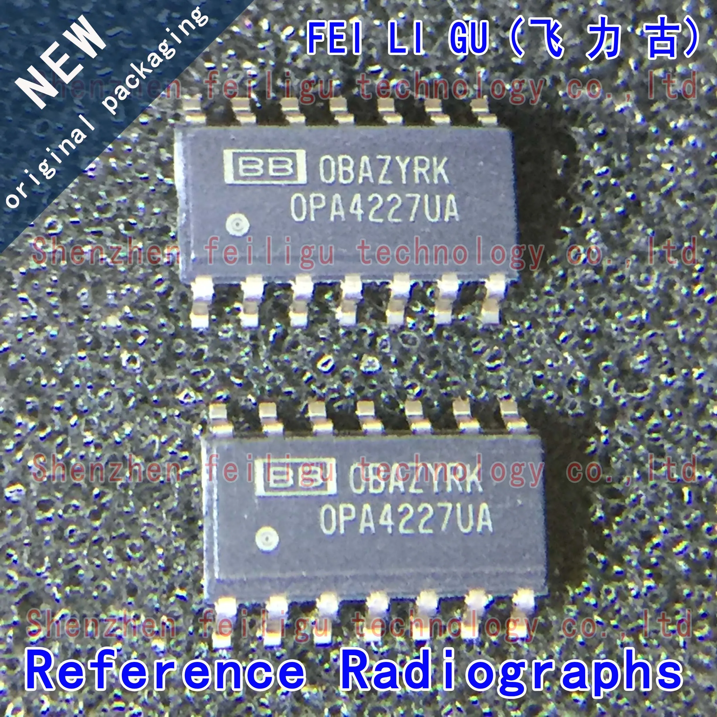 

100% New Original OPA4227UA OPA4227 SOP14 Operational Amplifier Chip Electronics