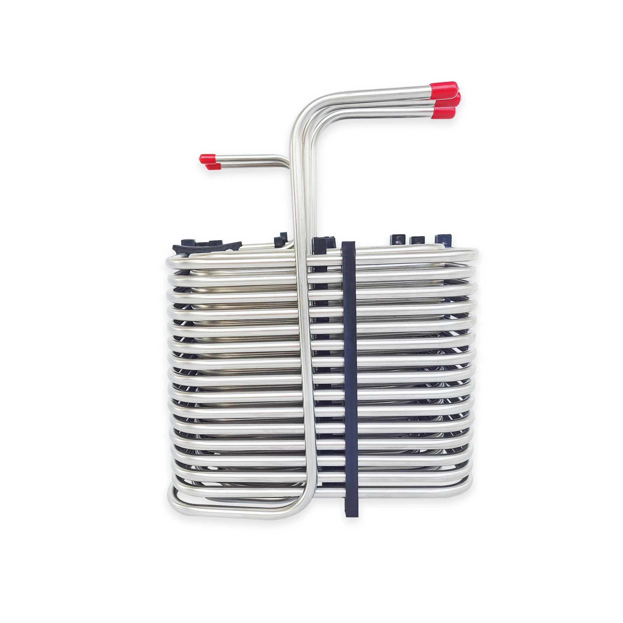 3-way square stainless steel cooling coil, 3-head cooling wine pipe, water-cooled beer machine pipe, draft beer machine