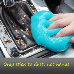 70g pour la colle de nettoyage intérieur de voiture pour les Slimes pour les outils de nettoyage/poussière/Gel mastic nettoyant en plastique entretien du clavier Gel nettoyant pour Slime 