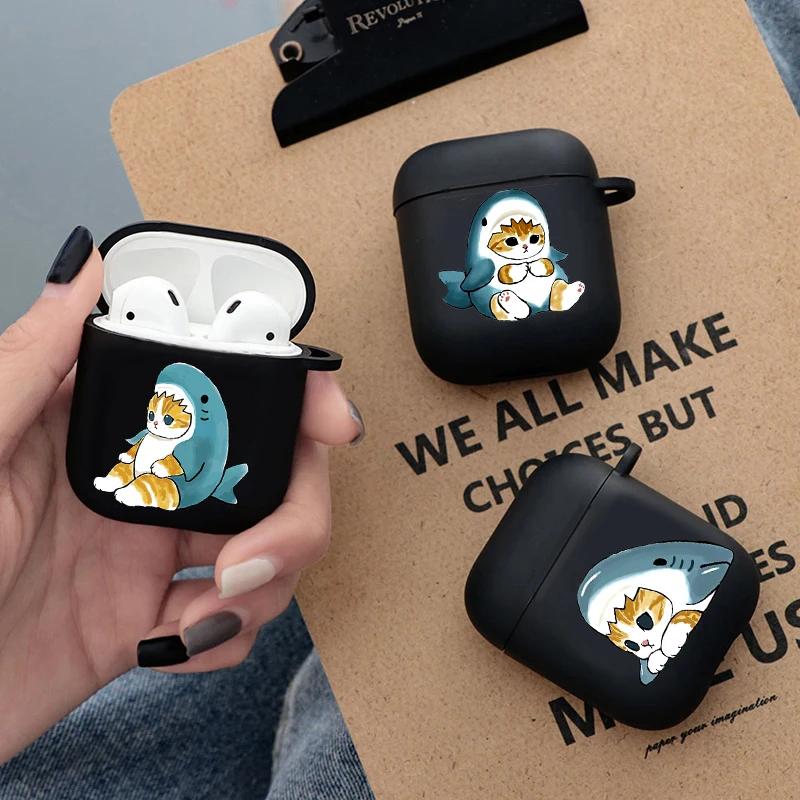 For Airpods Pro 1 2 3D Cute Cartoon Orange Cat Earpods Case for Apple  Airpods 1 2 3 Meow Wireless Earphone Headset Cover Box - AliExpress