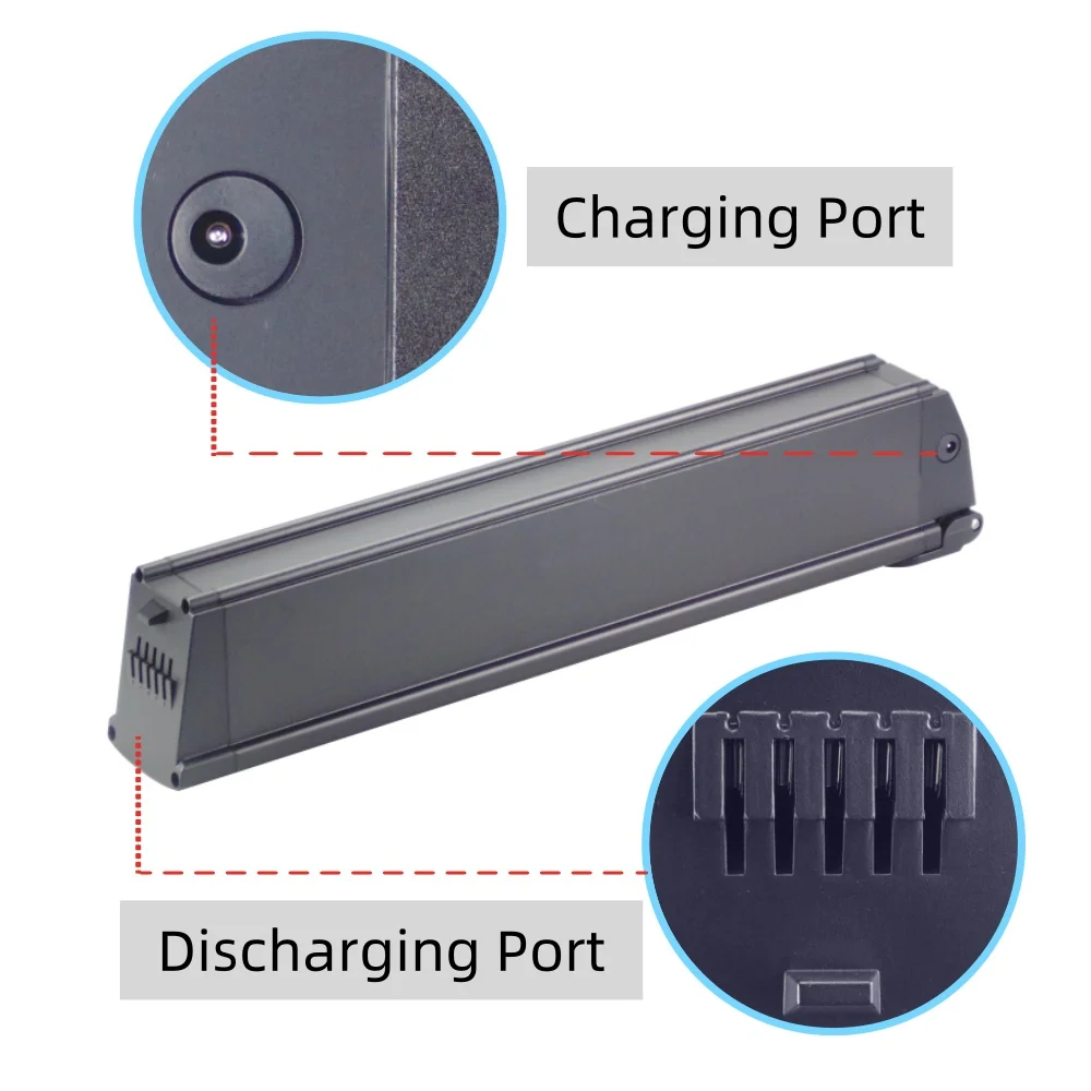 Batteria per bici elettrica Velec R48 City Cruiser 48V 10Ah 14Ah 11.6Ah 12Ah 12.8Ah 10.4Ah per bici elettrica Velec R48 City Cruiser - immagine 3