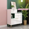 High Gloss Paste Furniture Wall Stickers PVC Pearl Film Waterproof Wallpaper Room DIY Self-adhesive Black/White Wardrobe Kitchen 6