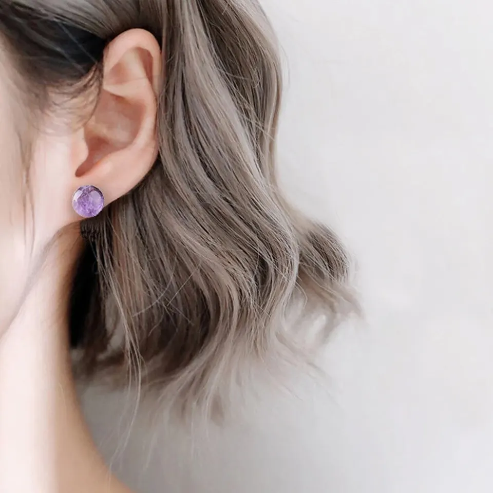 Boucles D'Oreilles Femme En Pierre Naturelle Semi-Précieuse – Lot #2