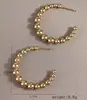 New Arrival Stainless Steel Earrings Gold Color Big Hoop Earrings For Women Bijoux Fashion Women's Hoops 5
