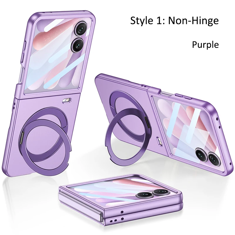 Magnetic Rotating Ring Holder Phone Case