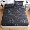 Super Soft Brushed Polyester Bed Fitted Sheet - Modern Galaxy Print, Hypoallergenic, Cozy, Drift to Sleep Under the Stars 1