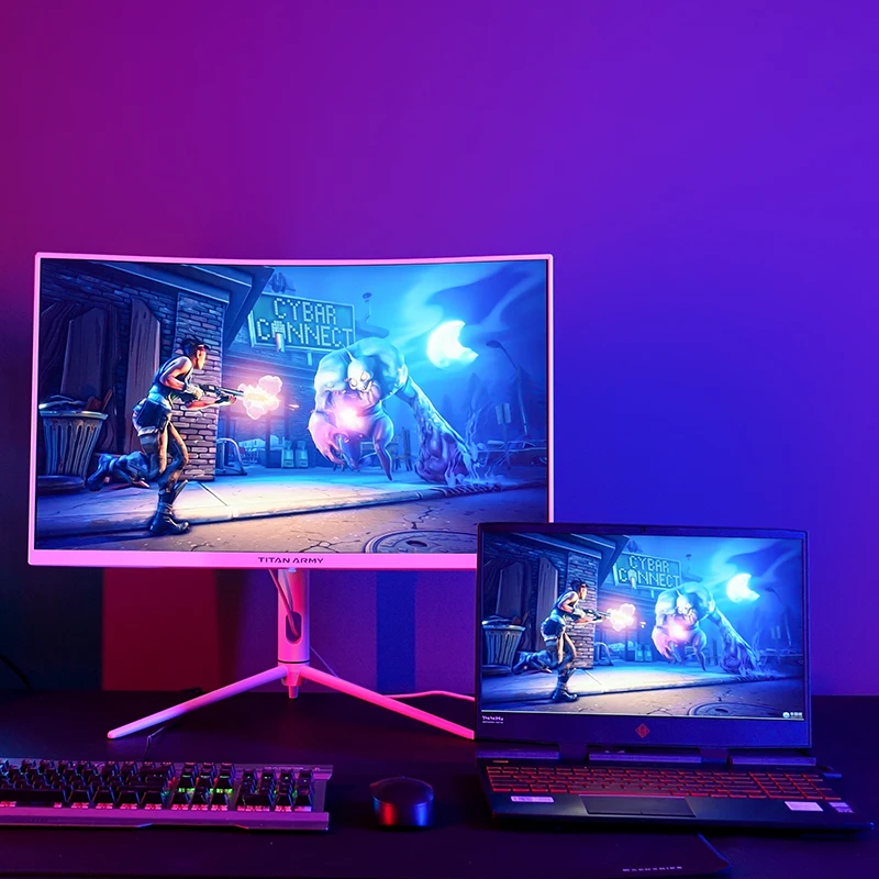 TITAN ARMY-27 ġ 2K 165Hz 1ms , 1000R  ũ -C 65W   hdr1000 ڵ   ÷
