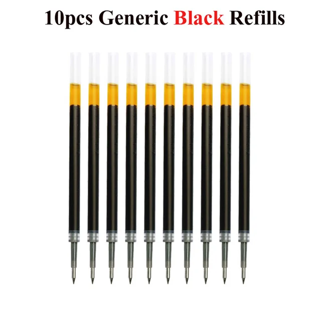 10 black refills