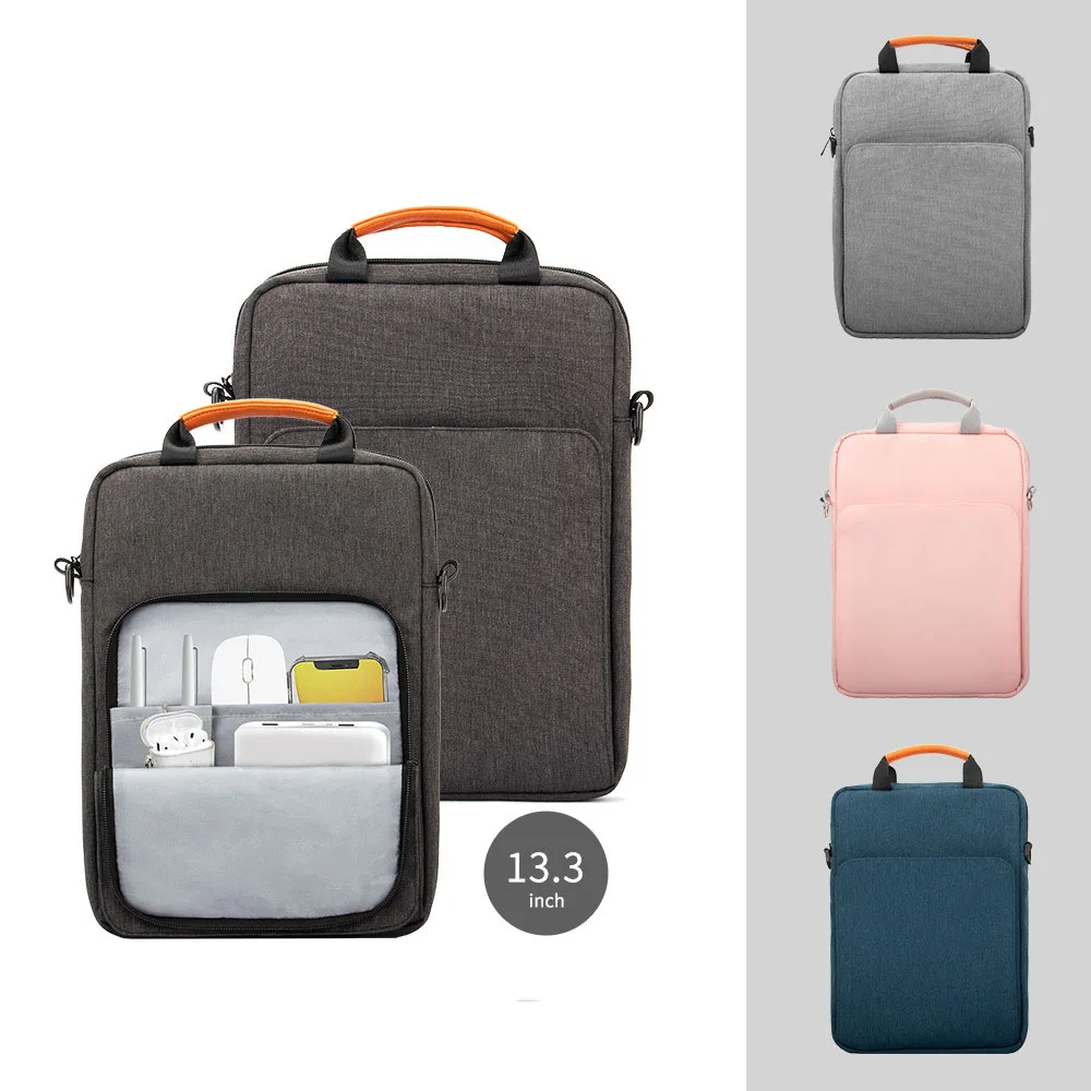 

Laptop Handbag Multi-function 13.3-inch Portable Shoulder Messenger Bag for Macbook Air/pro Ipad Tablet Liner Bag Notebook Case